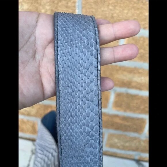 Byron New York Genuine Python LeatherBucketHandbag - Picture 8 of 16